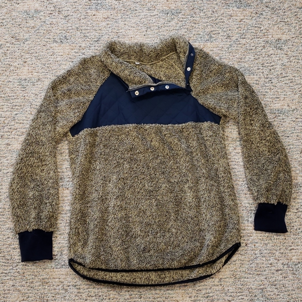 Sherpa pullover